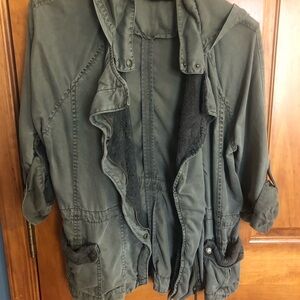 Max Jeans Olive Jacket